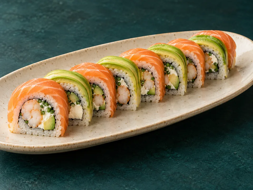 Imagen ilustrativa de Rainbow Roll