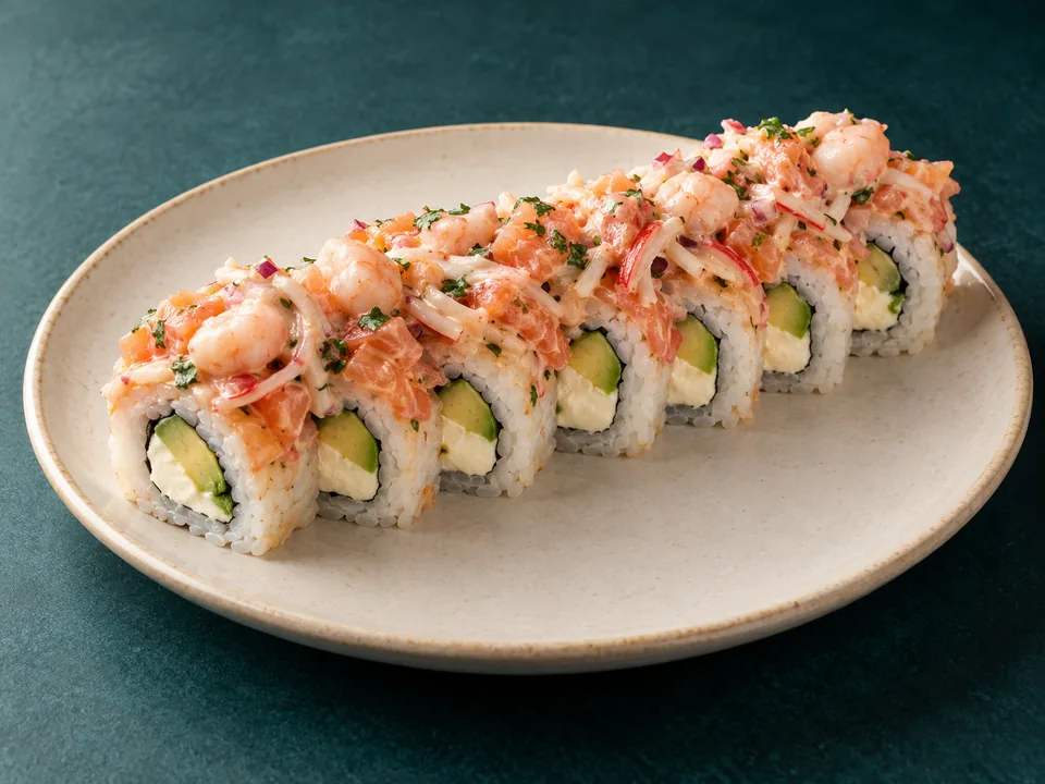 Imagen ilustrativa de Ceviche Roll