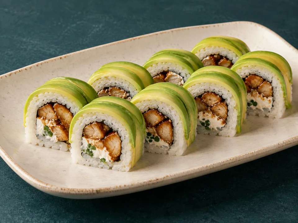 Imagen ilustrativa de Avocado Teriyaki Tori