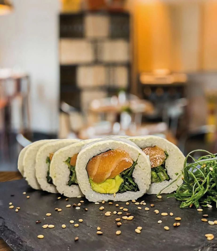Cheese rolls en la fotografía de categoría de la carta Saru Sushi